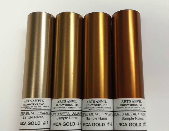 Metal Finishes - Zinc - Brass - Stainless - Copper - Aluminum - Steel
